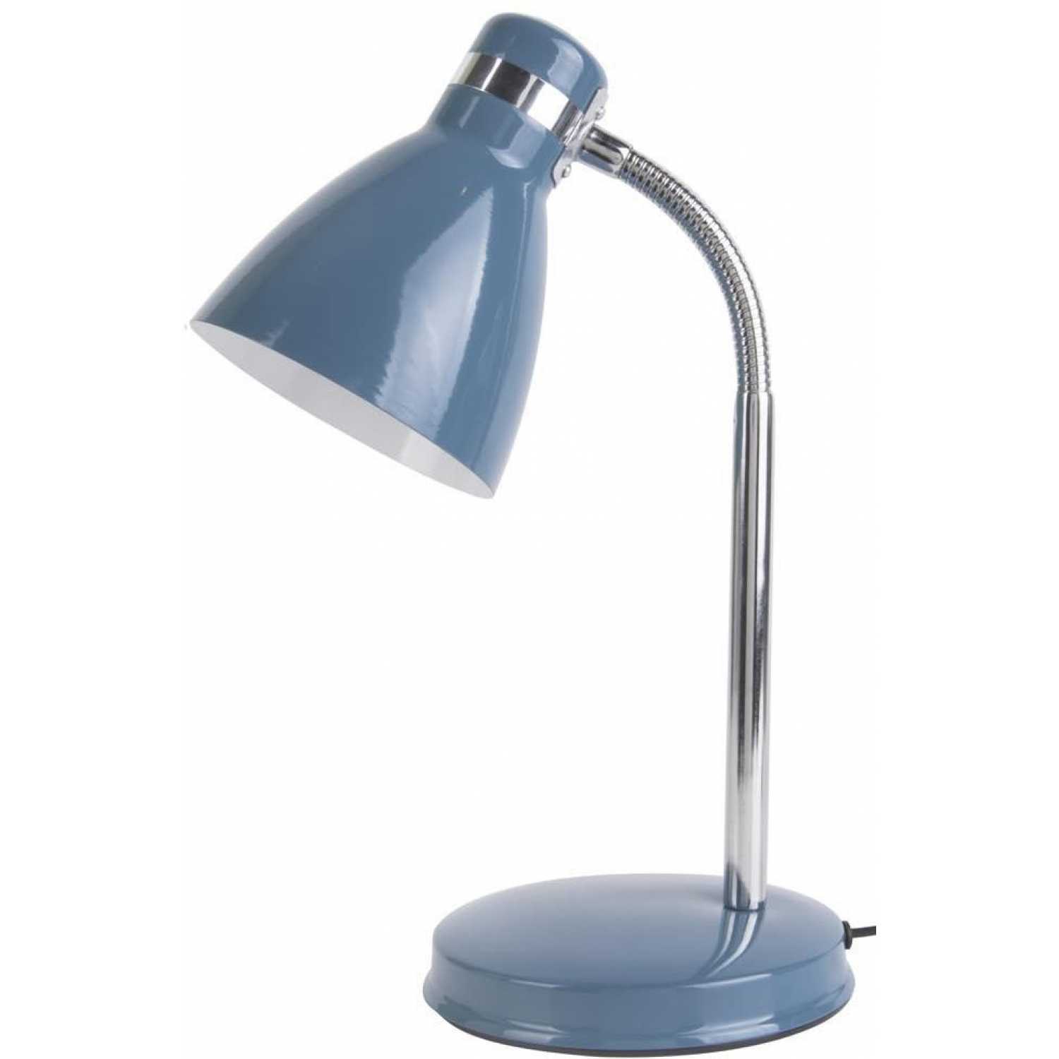 Leitmotiv Study Table Lamp - Blue